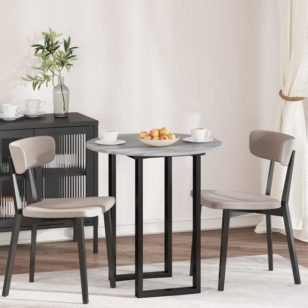 vidaXL Asztallap Szürke sonoma 70 x 70 x 1,5 cm Faanyag