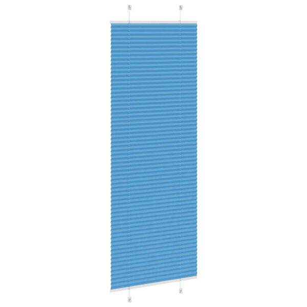vidaXL plisz&iacute;rozott redőny k&eacute;k 80x200 cm sz&ouml;vetsz&eacute;less&eacute;g 79,4 cm