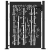 vidaXL Corten acél, bambusz mintás kerti kapu 100x150 cm