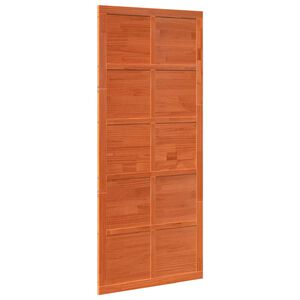 vidaXL Ist&aacute;ll&oacute;ajt&oacute; 100 x 2,5 x 208 cm T&ouml;m&ouml;r Fenyőfa Viaszbarna