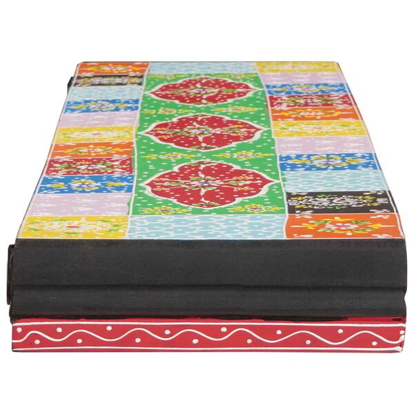 vidaXL Falpolcok Soksz&iacute;nű 100 x 20 x 6 cm T&ouml;m&ouml;r Mang&oacute;f&aacute;t