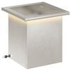 vidaXL Led-es kerti vir&aacute;gl&aacute;da Ez&uuml;st 30 x 30 x 30 cm Rozsdamentes Ac&eacute;l