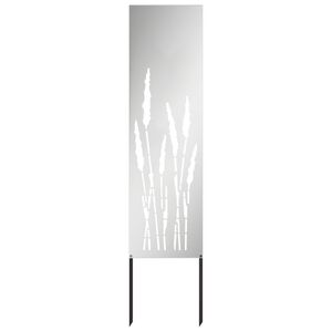 vidaXL Kertv&eacute;dő v&aacute;szon Ez&uuml;st 32 x 140 cm Horganyzott ac&eacute;l