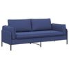 vidaXL 3-Fős kanap&eacute; Rendőrs&eacute;gi k&eacute;k 222 x 81 x 89 cm B&aacute;rsony