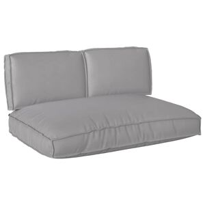 vidaXL P&aacute;rna k&eacute;szlet 3 pcs Sz&uuml;rke Oxford Sz&ouml;vet