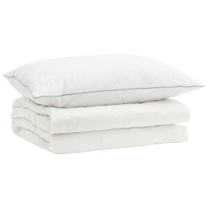 vidaXL 90% l&uacute;d toll paplan szett FULDA 2 db 135 x 200 cm Ny&aacute;ri 100 GSM