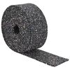 vidaXL Gumi granulate tekercs Fekete 500 x 12 x 0,8 cm Gumi