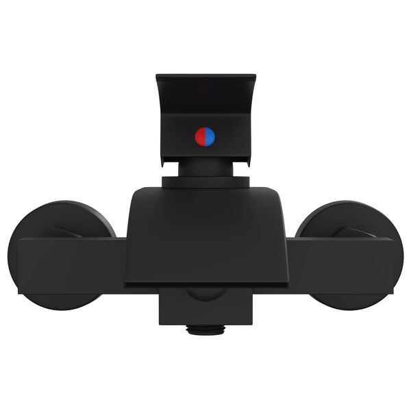 vidaXL Zuhany Keverő Csap Fekete G 1 / 2 h&uuml;velyk