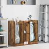 vidaXL Golf Szekr&eacute;ny Egysz&iacute;nű &Ouml;reg fa 102 x 45 x 85,5 cm