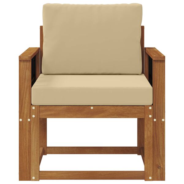 vidaXL K&uuml;lt&eacute;ri kanap&eacute; T&ouml;m&ouml;r ak&aacute;cfa &eacute;s poli&eacute;szter Term&eacute;szetes