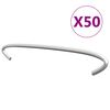 vidaXL 50 db horganyzott ac&eacute;l gabionhorog 15 cm