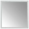 vidaXL LED F&uuml;rdőszoba T&uuml;k&ouml;r t&uuml;k&ouml;rrel &Aacute;tl&aacute;tsz&oacute; 30 x 30 cm edzett &uuml;veg