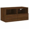 vidaXL barna t&ouml;lgysz&iacute;nű szerelt fa fali TV-szekr&eacute;ny 60 x 30 x 30 cm