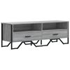 vidaXL sz&uuml;rke sonoma sz&iacute;nű szerelt fa TV-szekr&eacute;ny 122 x 34 x 41 cm