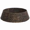 vidaXL Kar&aacute;csonyfakollekci&oacute; Kerek Fekete 105 x 105 x 28 cm V&iacute;zi j&aacute;cint
