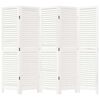 vidaXL 5 paneles feh&eacute;r t&ouml;m&ouml;r cs&aacute;sz&aacute;rfa t&eacute;relv&aacute;laszt&oacute;