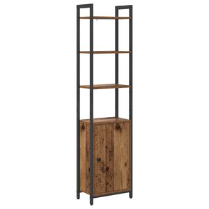 vidaXL K&ouml;nyvespolc 6 szintes 40 x 24 x 161 cm Szerelt Fa &Ouml;reg fa