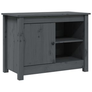 vidaXL sz&uuml;rke t&ouml;m&ouml;r fenyőfa TV-szekr&eacute;ny 70 x 36,5 x 52 cm