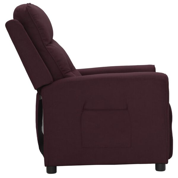 vidaXL lila sz&ouml;vet d&ouml;nthető fotel