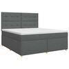 vidaXL Boxspring &aacute;gy matraccal S&ouml;t&eacute;tsz&uuml;rke 140 x 200 cm Sz&ouml;vet