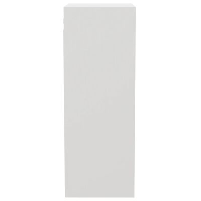vidaXL fehér szerelt fa faliszekrény 34,5 x 32,5 x 90 cm