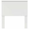 vidaXL Fejtámla fejtámlával Fehér 90 cm Faanyag