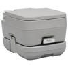 vidaXL sz&uuml;rke hordozhat&oacute; kemping WC 10+10 L