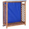 vidaXL t&ouml;m&ouml;r ak&aacute;cfa tűzifat&aacute;rol&oacute; 105 x 38 x 115 cm