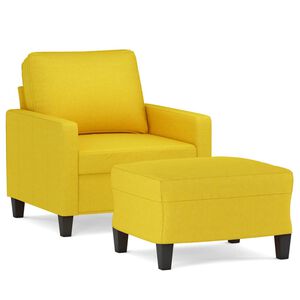 vidaXL vil&aacute;goss&aacute;rga sz&ouml;vet kanap&eacute;fotel l&aacute;btart&oacute;val 60 cm
