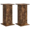 vidaXL N&ouml;v&eacute;ny&aacute;llv&aacute;ny 2 db F&uuml;st&ouml;s T&ouml;lgy 30,5 x 30 x 60,5 cm Szerelt Fa
