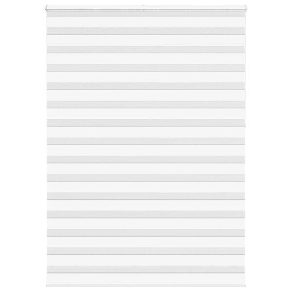 vidaXL zebraf&uuml;gg&ouml;nnyel feh&eacute;r sz&ouml;vetsz&eacute;less&eacute;g 160,9 cm poli&eacute;szter