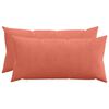 vidaXL P&aacute;rna huzat 2 pcs HEERLEN Piros Narancs 40 x 70 cm cord
