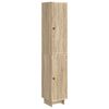 vidaXL Szekr&eacute;ny szett 2 pcs Sonoma T&ouml;lgy 34,5 x 33 x 90 cm Szerelt Fa