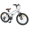 vidaXL Kids Mountain Bike 20 H&uuml;velyk 6-Speed 5-8 &eacute;ves korig val&oacute; Feh&eacute;r