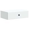 vidaXL Fali oldalt&aacute;bla Feh&eacute;r 59 x 34,5 x 17 cm Szerelt Fa