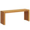 vidaXL pad Olaj Term&eacute;szetes 110 x 30 x 45 cm T&ouml;m&ouml;r Teakfa