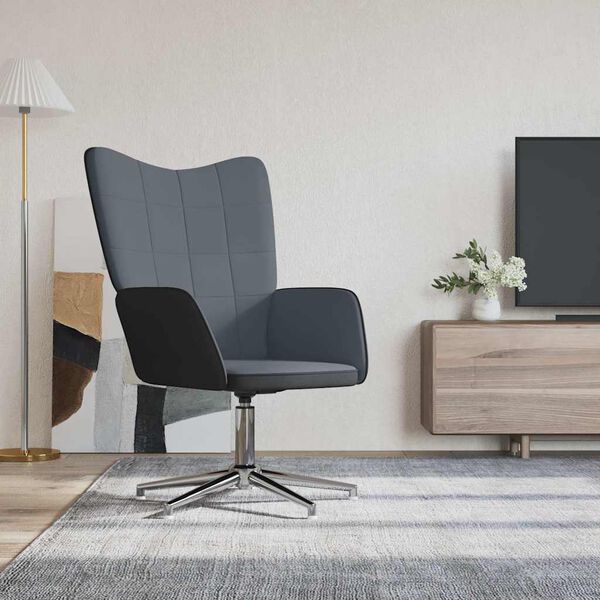 vidaXL s&ouml;t&eacute;tsz&uuml;rke b&aacute;rsony &eacute;s PVC pihenősz&eacute;k