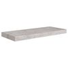 vidaXL 2 db betonsz&uuml;rke MDF lebegő fali polc 60 x 23,5 x 3,8 cm