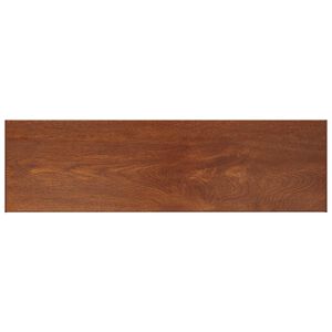 vidaXL Ablakp&aacute;rk&aacute;ny Barna fa 140 x 40 x 4,5 cm PVC