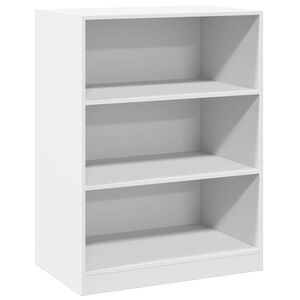 vidaXL feh&eacute;r szerelt fa ruh&aacute;sszekr&eacute;ny 77 x 48 x 102 cm
