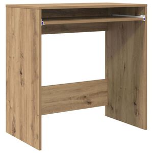 vidaXL Asztal Artisan t&ouml;lgy Szerelt Fa 77,5 x 43 x 79 cm