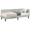 vidaXL Sarok &Aacute;gykeret Matraccal 2 db Vil&aacute;gossz&uuml;rke 80 x 200 cm B&aacute;rsony