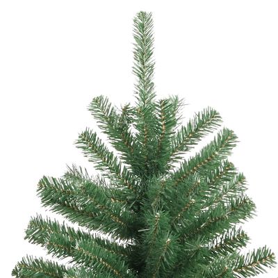 vidaXL zöld csuklópántos műkarácsonyfa állvánnyal 180 cm