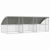 vidaXL Csirkeketrec 3 db Ez&uuml;st 600 x 200 x 200 cm Horganyzott Ac&eacute;l
