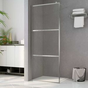 vidaXL zuhanyfal &aacute;tl&aacute;tsz&oacute; ESG &uuml;veggel 90 x 195 cm