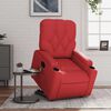 vidaXL piros műbőr d&ouml;nthető massz&aacute;zs- &eacute;s &aacute;ll&oacute;fotel