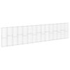 vidaXL horganyzott ac&eacute;l gabion fal fed&eacute;llel 900 x 30 x 200 cm