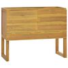 vidaXL t&ouml;m&ouml;r t&iacute;kfa f&uuml;rdőszobaszekr&eacute;ny 90 x 40 x 75,5 cm