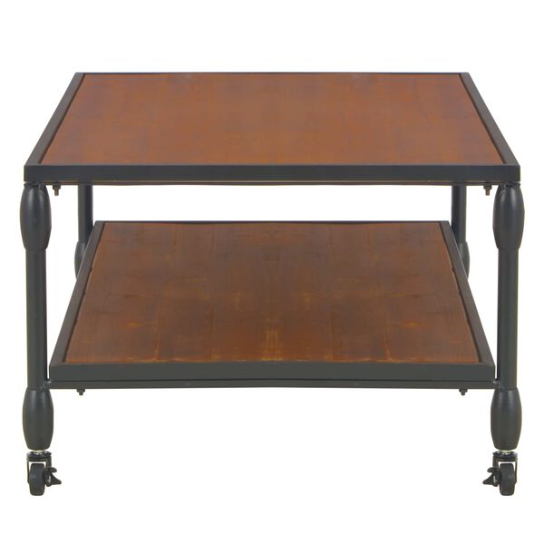 vidaXL polcos t&ouml;m&ouml;r fenyő doh&aacute;nyz&oacute;asztal 120 x 60 x 40 cm