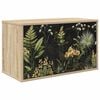 vidaXL Fals&iacute;that&oacute; TV Szekr&eacute;ny RHENEN 69 x 33 x 40 cm Sonoma T&ouml;lgy